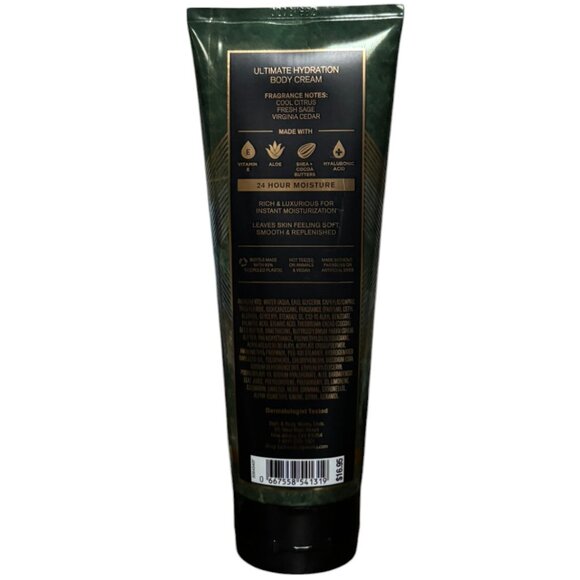 WOODLANDS Body Cream From Bath & Body Works 8 OZ - Picture 5 of 5